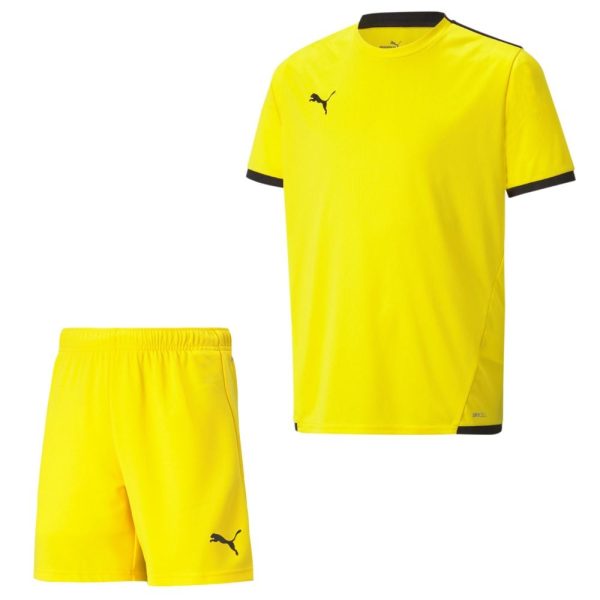 PUMA teamLIGA Trainingsset Kids Geel Zwart