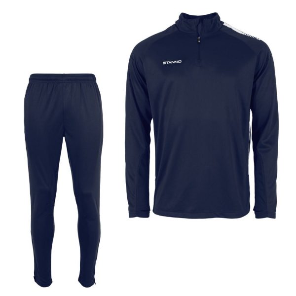 Stanno First 1/4-Zip Trainingspak Donkerblauw