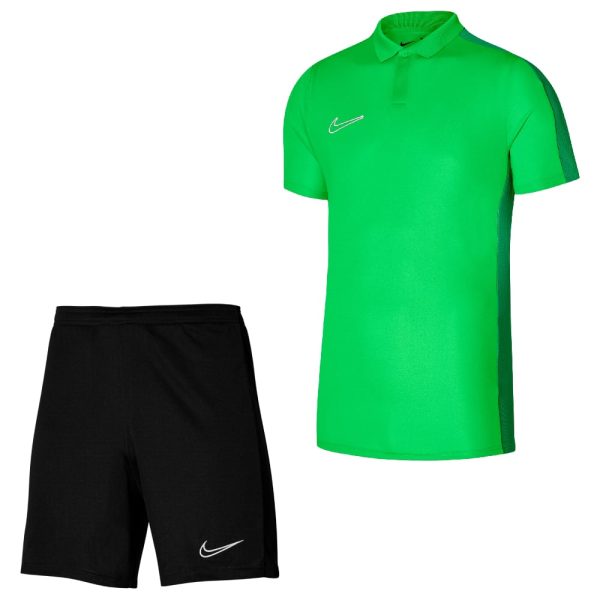 Nike Dri-FIT Academy 23 Polo Trainingsset Groen Zwart