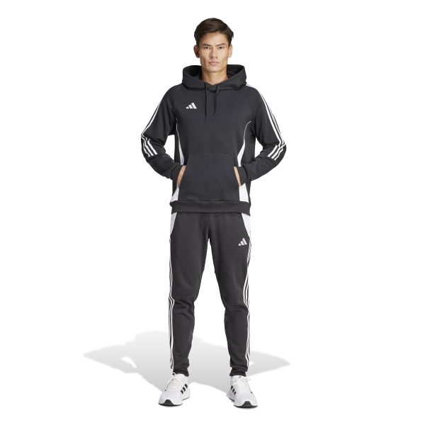 adidas Tiro 24 Sweat Trainingspak Zwart Wit