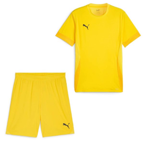 PUMA teamGOAL Matchday Voetbaltenue Geel Zwart