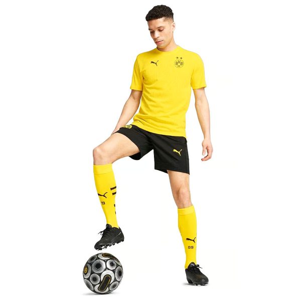 PUMA Borussia Dortmund Trainingsset 2024-2025 Geel Zwart