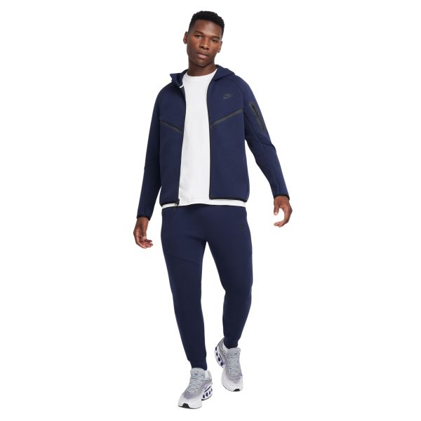 Nike Tech Fleece Sportswear Trainingspak Donkerblauw Zwart